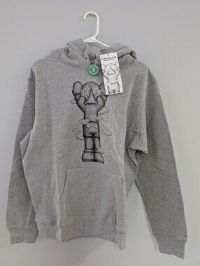 Kaws Holiday UK Hoodie Grey